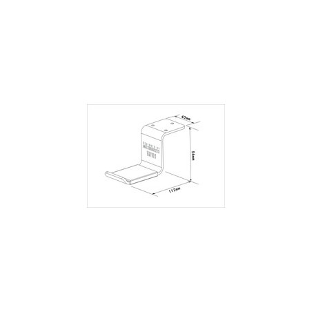 Multibrackets M Headset Holder Monteringssæt Hovedtelefoner / headsets
